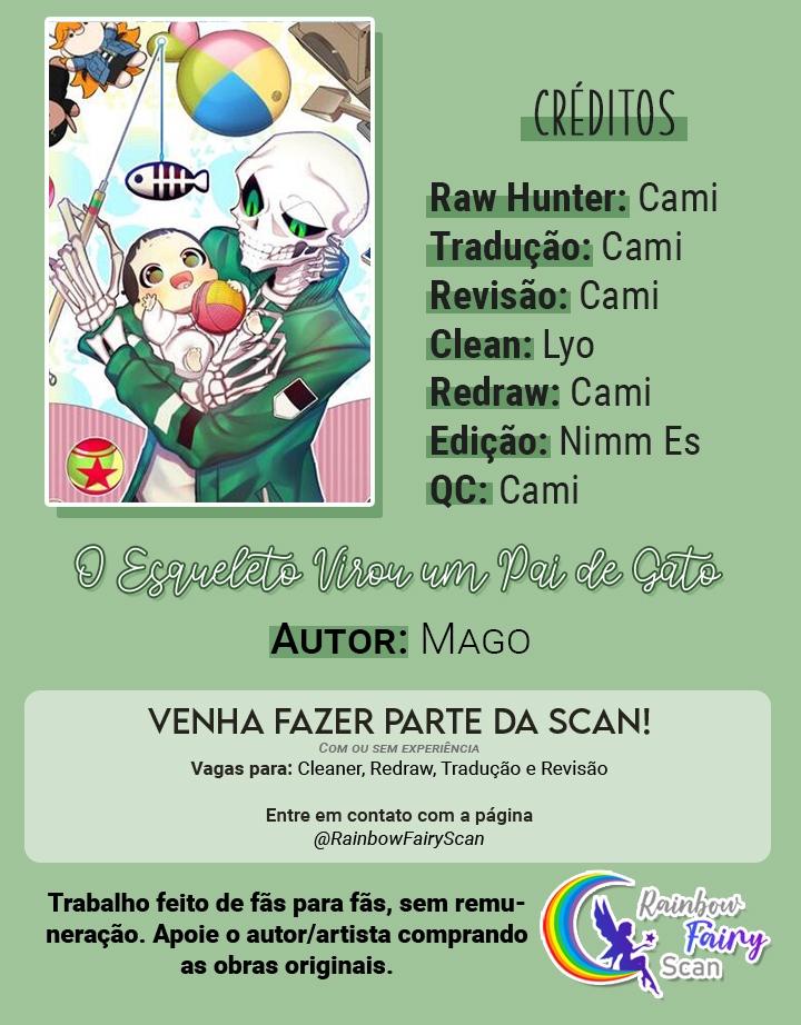 O esqueleto virou um pai de gato-Chapter 45